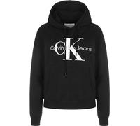 Calvin Klein Damen Hoodie Core Monologo mit Kapuze, Schwarz (Ck Black), XL