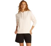Calvin Klein Damen Hoodie Monologo mit Kapuze, Rosa (Silver Peony), XS