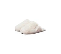 Calvin Klein Damen Hotel Slipper Fur After Glow Yw0yw01593 Hausschuhe, Beige Triple Eggshell, 41 EU