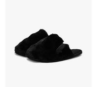 Calvin Klein Damen Hotel Slipper Fur After Glow Yw0yw01593 Hausschuhe, Schwarz, Dreifach, 41 EU