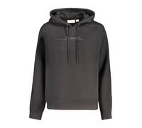 Calvin Klein Damen Institutional Graphic Reg Hoodie Pullover, Ck Black, XL