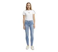 Calvin Klein Damen Jeans Hose Mid Rise Skinny Fit, Blau (Denim Light), 24W/30L