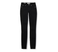 Calvin Klein Jeans MID RISE SKINNY Hosen Damen, Denim (Denim Black), 31W / 32L