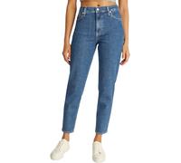 Calvin Klein Damen Jeans Hose Mom Jean High Waist, Blau (Denim Medium), 28W/26L