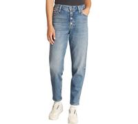 Calvin Klein Damen Jeans Hose Mom Jean Tapered Fit, Blau (Denim Light), 28W/28L