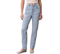 Calvin Klein Damen Jeans Hose New Mom Blue Rain High Waist, Blau (Blue Rain), 29W/32L