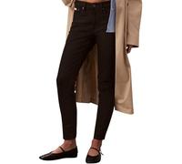 Skinny-fit-Jeans CALVIN KLEIN JEANS "MID RISE SKINNY", Damen, Gr. 32, Länge 32, ck classic schwarz, Denim/Jeans, Obermaterial: 80% Baumwolle, 12% Polyester, 6% Elastomultiester, 2% Elasthan, unifarben