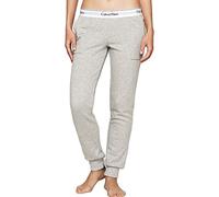 Calvin Klein Damen Jogginghose Bottom Pant Jogger Stretch, Grau (Grey Heather), XS