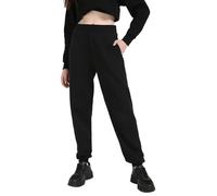 Calvin Klein Damen Jogginghose Raised Embroidery Ck Jog Pant Regular Fit, Schwarz (Ck Black), XL