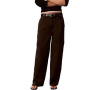 Calvin Klein Damen Lässige Hose Cotton Ewaist Cargo Pant Lv047f623g