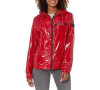 Calvin Klein Damen Lightweight Water Resistant Windbreaker, Everyday Red, M