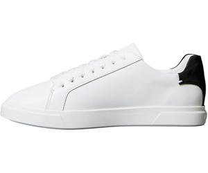 Calvin Klein Damen Low PRO Cup Laceup LTH Moire HW0HW02845 Low-Top, Weiß (Bright White/Black), Größe 40, Weiß, helles Weiß, Schwarz, 41 EU