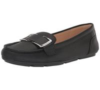 Calvin Klein Damen Lydia Slipper, Black Tumbled Leather 002, 41 EU