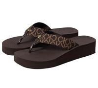 Calvin Klein Damen Meena Flip-Flop, Braun Multi 210, 36 EU