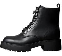 Calvin Klein Damen Mid Boot Stiefel Chunky Lace Up mit Reißverschluss, Schwarz (Ck Black), 37