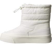 Calvin Klein Damen Mid Boot Stiefel Snowboot Nylon Mix mit Plateau, Weiß (Lily White), 39