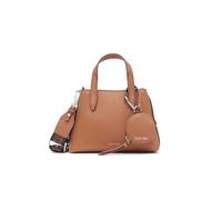 Calvin Klein Damen Millie 2-in-1 Mini-Umhängetasche mit DREI Fächern, Caramel