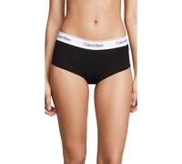 Calvin Klein Damen Modern Cotton Boyshort Panty Schwarz Gro