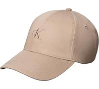 Baseball Cap CALVIN KLEIN, Herren, desert taupe w, contrast logo, Web, Baumwolle, Caps, mit Markenlogo (27201403-0) desert taupe w, contrast logo
