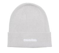 Calvin Klein Damen Essential Knit Beanie K60K608519 Gestrickte Mütze, Grau (Cement), OS
