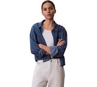 Calvin Klein Damen New Dad Shirt Lv047f790g Andere Hemden, Blue (Annapolis Sky), XL