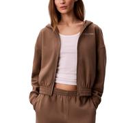 Calvin Klein Damen Performance Brushed French Terry Zip Hoodie