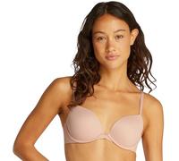 Push-up-BH "PUSH UP PLUNGE", Damen, Gr. 85, Cup D, beige (cedar), Obermaterial: 79% Polyamid, 21% Elasthan, CALVIN KLEIN UNDERWEAR, unifarben, Basic, körpernah, BHs Push-up-BH, mit glattem Finish (612