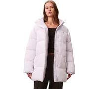Calvin Klein Damen Pufferjacke Belted Midweight mit Taillengürtel, Violett (Lacey Lilac), XS