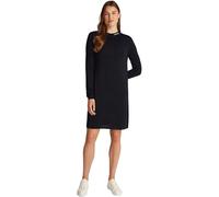 Maxikleid CALVIN KLEIN JEANS "SMOOTH YARN SWEATER DRESS", Damen, Gr. L (40), N-Gr, schwarz (ck schwarz), Jersey, Obermaterial: 80% Viskose, 20% Polyamid, unifarben, figurbetont, Rundhals, eng normaler