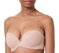 Calvin Klein Push UP Strapless Strapless Women's, Beige (Cedar), 34C