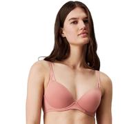 Calvin Klein Damen Push-Up BH Lift Demi mit Bügel, Rosa (Red Grape), 75C