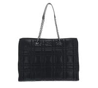 Calvin Klein Damen Re-Lock Quilt Tote W/Lpt Cmpt, Ck Black, Einheitsgröße, Ck Black, One Size