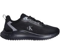 Calvin Klein Damen Eva Runner L-up Mix Mesh Logo Ck Yw0yw01851 Low Top, Black (Black/Mockingbird), 40 EU