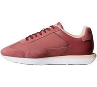 Calvin Klein Damen Runner Sneaker Retro Laceup Mix zum Schnüren, Rot (Dusty Rose/Florida Ether/Marshm), 36
