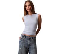 Calvin Klein Damen Sl 1x1 Refined Cotton Rib Tank Lv047b265g Tanktop