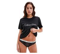 Calvin Klein Damen Slip Bikini Form mit Spitze , Schwarz (Black), XL