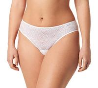 Calvin Klein Damen Slip Bikini Form mit Stretch, Weiß (White), XL