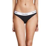 Calvin Klein Damen Slip Bikini Form Unterwäsche, Schwarz (Black), S