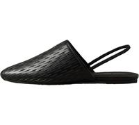 Calvin Klein Damen Slipper Oblique Baller Sling Cut LTH mit Riemen, Schwarz (Triple Black), 39