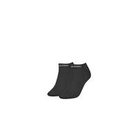 Calvin Klein Damen Sneakersocken CK – 2er-Pack, Schwarz, Einheitsgröße