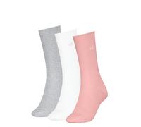 Socken CALVIN KLEIN "CK WOMEN SOCK ROLLTOP", Damen, Gr. 39-42, pink, Baumwollmischung, normal, Socken Socken, mit kleinem Rollbund, Cotton-Mix (75828427-39) pink
