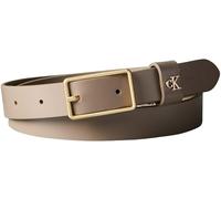 Calvin Klein Damen Square Buckle Ck Loop 25Mm Lv04F7050G Gürtel, Brown (Desert Taupe), 85 cm