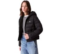 Calvin Klein Damen Steppjacke Lightweight Puffer mit Kapuze, Schwarz (Black), XXS