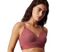 Calvin Klein Damen Still BH Unlined Bralette Maternity Stretch, Rot (Apple Butter), XS