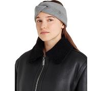 CK Calvin Klein Stirnband mit Kaschmir-Anteil in Mittelgrau, Größe One Size