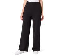 Calvin Klein Damen Stoffhose Milano Wide Leg, Schwarz (Ck Black), M