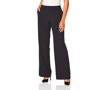 Calvin Klein Damen Straight Leg Lux Business Pant (Standard & Petite) Hose, Marineblau, 32