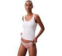 Calvin Klein Damen String mit Logobund, Rosa (Subdued), XL