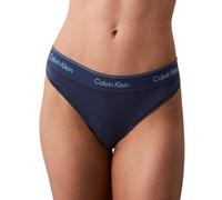 Calvin Klein Damen String Thong mit Stretch, Blau (Dark Denim), S