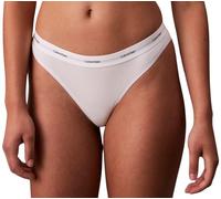Calvin Klein Damen String Thong mit Stretch, Weiß (White), XL